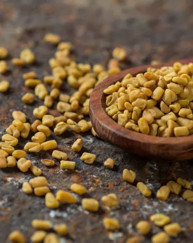 Fenugreek seeds, source for purified protein